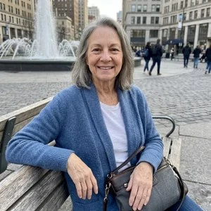 Smiling adult portrait